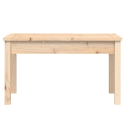 Ławka ogrodowa, 80x44x45 cm, lite drewno sosnowe