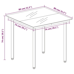 3-częściowy zestaw mebli ogrodowych, czarny, rattan PVC