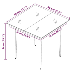 3-częściowy zestaw mebli ogrodowych, czarny, rattan PVC