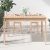 Stolik ogrodowy, 121x82,5x76 cm, lite drewno sosnowe