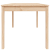 Stolik ogrodowy, 121x82,5x76 cm, lite drewno sosnowe