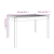 Stolik ogrodowy, 121x82,5x76 cm, lite drewno sosnowe