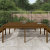 Stół ogrodowy, miodowy brąz, 203,5x100x76 cm, drewno sosnowe