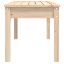 Ławka ogrodowa, 109x44x45 cm, lite drewno sosnowe