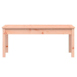 Ławka ogrodowa, 109x44x45 cm, lite drewno daglezjowe