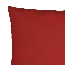 Poduszki ozdobne, 4 szt., czerwone, 40x40 cm, tkanina