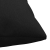 Poduszki ozdobne, 4 szt., czarne, 40x40 cm, tkanina