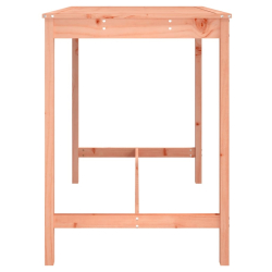 Stolik ogrodowy, 121x82,5x110 cm, lite drewno daglezjowe