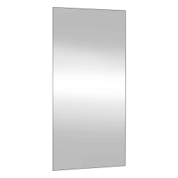 Lustro ścienne, 30x60 cm, szklane, prostokątne