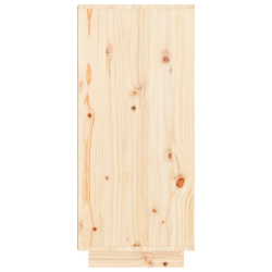 Szafka na buty, 60x35x80 cm, lite drewno sosnowe