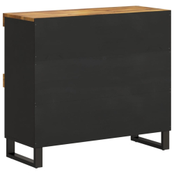 Szafka, 85x33x75 cm, lite drewno mango