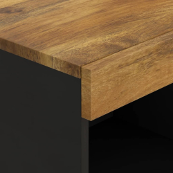 Szafka, 85x33x75 cm, lite drewno mango