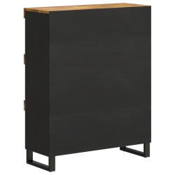 Szafka, 85x33x107 cm, lite drewno mango