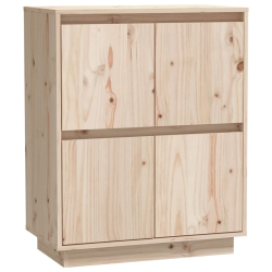 Szafka, 60 x 34 x 75 cm, lite drewno sosnowe
