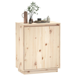 Szafka, 60x34x75 cm, lite drewno sosnowe
