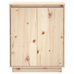 Szafka, 60x34x75 cm, lite drewno sosnowe
