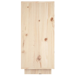 Szafka, 60x34x75 cm, lite drewno sosnowe