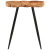 Stolik barowy z bala, 90x54x105 cm, lite drewno akacjowe