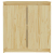 Szafka, 60x36x65 cm, lite drewno sosnowe
