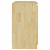 Szafka, 60x36x65 cm, lite drewno sosnowe