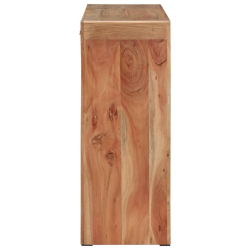 Stolik konsolowy, 110x30x76 cm, lite drewno akacjowe