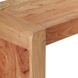 Stolik konsolowy, 110x30x76 cm, lite drewno akacjowe