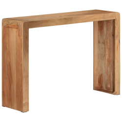 Stolik konsolowy, 110x30x76 cm, lite drewno akacjowe