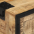 Komoda, 100x31x60 cm, lite, surowe drewno mango