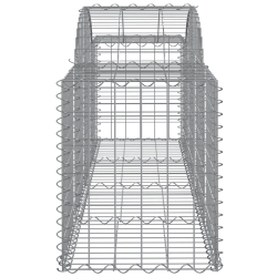 Kosze gabionowe, 30 szt, 200x50x60/80 cm, galwanizowane żelazo