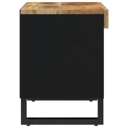 Szafka pod telewizor, 60x33x43,5 cm, lite drewno mango