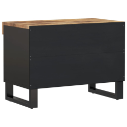 Szafka pod telewizor, 60x33x43,5 cm, lite drewno mango