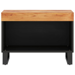 Szafka pod telewizor, 60x33x43,5 cm, lite drewno akacjowe