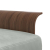 Sofa rozkładana L, jasnoszara, 279x140x70 cm, aksamit