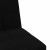 Sofa rozkładana w kształcie L, czarna, 255x140x70 cm, tkanina