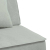 Sofa rozkładana L, jasnoszara, 255x140x70 cm, aksamit