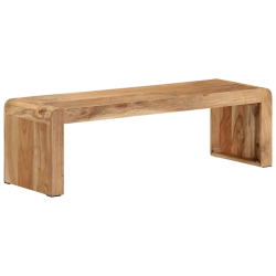 Stojak pod TV, 110x33x33 cm, lite drewno akacjowe