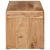 Stojak pod TV, 110x33x33 cm, lite drewno akacjowe
