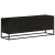 Szafka pod TV, 110x30x40 cm, lite drewno mango i żelazo