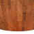 Stolik kawowy, Ø 52x30 cm, surowe lite drewno mango