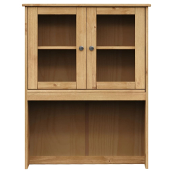 Kredens VIGO, 78x40x175 cm, lite drewno sosnowe