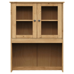 Kredens VIGO, 78x40x175 cm, lite drewno sosnowe
