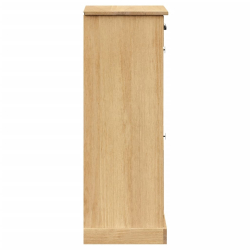 Szafka na buty VIGO, 60x35x96 cm, lite drewno sosnowe