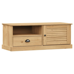 Szafka pod TV VIGO, 106x40x40 cm, lite drewno sosnowe