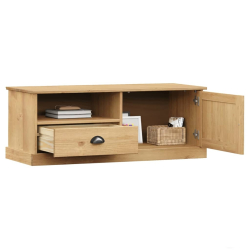 Szafka pod TV VIGO, 106x40x40 cm, lite drewno sosnowe