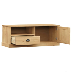 Szafka pod TV VIGO, 106x40x40 cm, lite drewno sosnowe