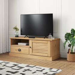 Szafka pod TV VIGO, 106x40x40 cm, lite drewno sosnowe