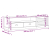 Szafka pod TV VIGO, 156x40x40 cm, lite drewno sosnowe