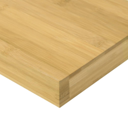 Półka ścienna, 100x20x4 cm, bambusowa