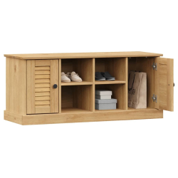 Szafka na buty VIGO, 106x35x40 cm, lite drewno sosnowe