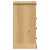 Komoda VIGO, 80x40x76 cm, lite drewno sosnowe